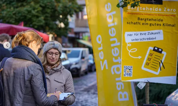 Unterschriftensammlung für das Bürgerbegehren