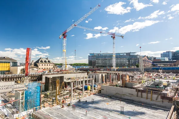 Großbaustelle Stadt